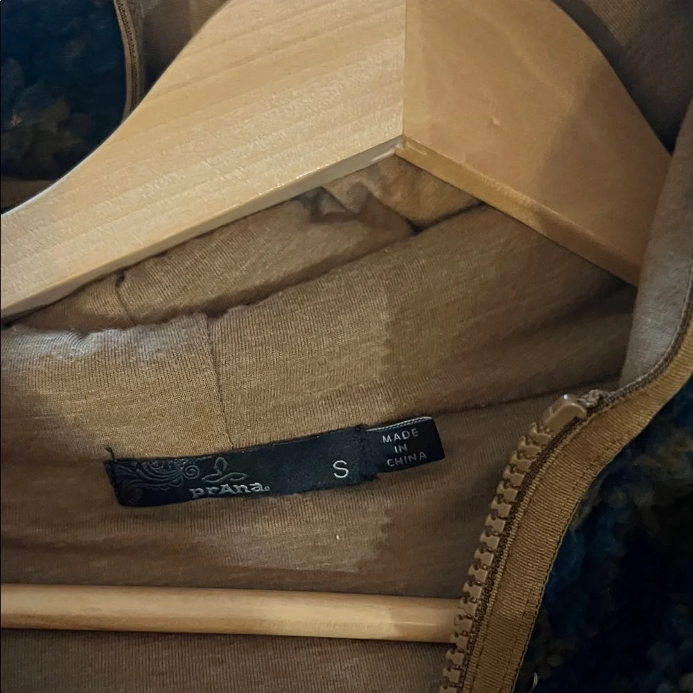 Prana Tan and Brown Jacket